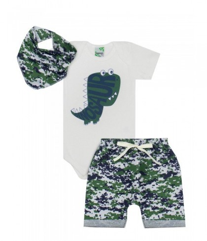 Kit Body Dinosaur Natural - Lumagy